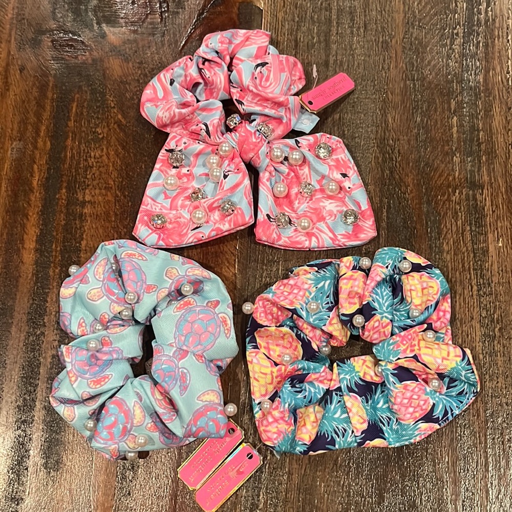 Simply Southern 3 Scrunchies New with Tags